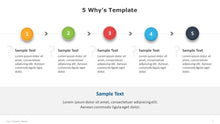 Load image into Gallery viewer, 5 Whys Multicolor PowerPoint Template-02
