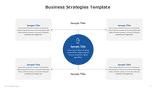 Load image into Gallery viewer, Business Strategy Blue Template for PowerPoint-10