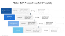 Load image into Gallery viewer, “Catch-Ball” Process Blue PowerPoint Template-06