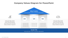 Load image into Gallery viewer, Company Values Diagram for PowerPoint-04