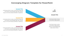 Load image into Gallery viewer, Converging Multicolor Diagram Template for PowerPoint-02