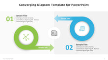 Load image into Gallery viewer, Converging Multicolor Diagram Template for PowerPoint-03