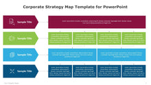 Load image into Gallery viewer, Corporate Strategy Map Multicolor Template for PowerPoint-02