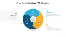 Load image into Gallery viewer, Cycle Nodes Strategy Multicolor Template for PowerPoint-03