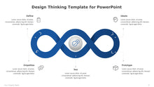 Load image into Gallery viewer, Design Thinking Blue Template for PowerPoint-08