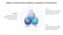 Load image into Gallery viewer, Digital Transformation Blue Diagram Template for PowerPoint-07
