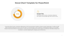 Load image into Gallery viewer, Donut Chart Multicolor Template for PowerPoint-05