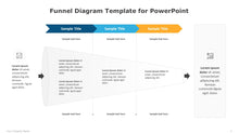 Load image into Gallery viewer, Funnel Diagram Multicolor Template for PowerPoint-04