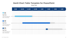 Load image into Gallery viewer, Gantt Chart Table Template for PowerPoint