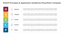 Load image into Gallery viewer, HACCP Principles a Application Guidelines Multicolor PowerPoint Template-01
