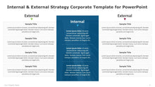 Load image into Gallery viewer, Internal & External Strategy Corporate Multicolor Template for PowerPoint-04