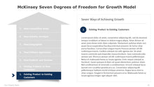 Load image into Gallery viewer, McKinsey Seven Degrees of Freedom for Growth Model Blue Template for PowerPoint-17