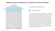 Load image into Gallery viewer, McKinsey Seven Degrees of Freedom for Growth Model Blue Template for PowerPoint-23