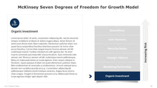 Load image into Gallery viewer, McKinsey Seven Degrees of Freedom for Growth Model Blue Template for PowerPoint-25