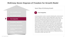 Load image into Gallery viewer, McKinsey Seven Degrees of Freedom for Growth Model Multicolor Template for PowerPoint-06