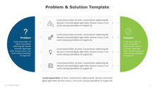 Load image into Gallery viewer, Problem and Solution Multicolor Template for PowerPoint-03