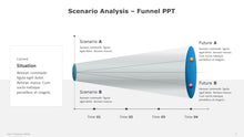 Load image into Gallery viewer, Funnel-Diagram-Scenario-Analysis-Template-for-PowerPoint-02