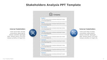 Load image into Gallery viewer, Stakeholder Analysis Template for PowerPoint