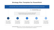 Load image into Gallery viewer, Strategy Plan Blue Template for PowerPoint-04