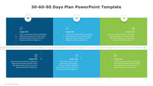 Load image into Gallery viewer, 30-60-90 Days Plan Multicolor PowerPoint Template-06
