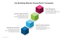 Load image into Gallery viewer, CX Building Blocks Multicolor PowerPoint Template -03
