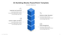 Load image into Gallery viewer, CX Building Blocks Blue PowerPoint Template -05
