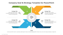 Load image into Gallery viewer, Company Goal and Strategy Multicolor Template for PowerPoint-02
