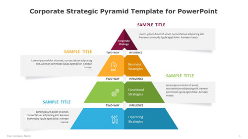 Corporate Strategic Pyramid Multicolor Template for PowerPoint-01