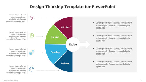 Design Thinking Multicolor Template for PowerPoint-01