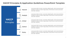 Load image into Gallery viewer, HACCP Principles a Application Guidelines Blue PowerPoint Template-05
