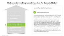 Load image into Gallery viewer, McKinsey Seven Degrees of Freedom for Growth Model  Multicolor Template for PowerPoint-04
