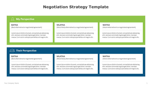 Negotiation Strategy Multicolor Template for PowerPoint -01
