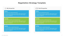 Load image into Gallery viewer, Negotiation Strategy Multicolor Template for PowerPoint -02
