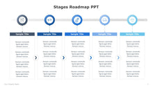 Load image into Gallery viewer, Stages-Roadmap-Template-for-PowerPoint-Business-and-Strategy-03
